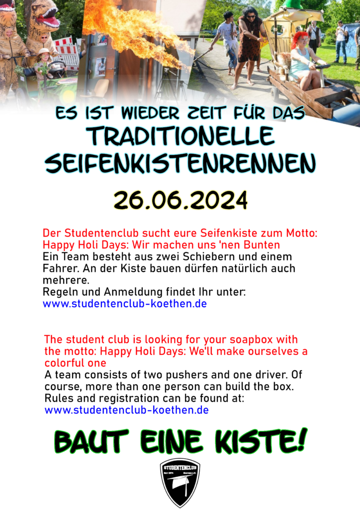 Flyer Seifenkistenrennen 2024