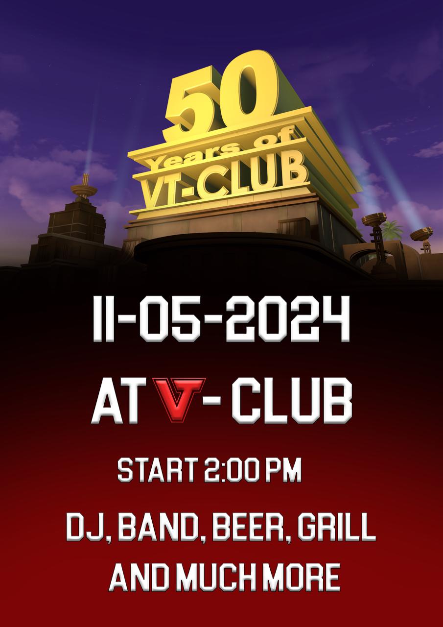 Flyer 50 Jahre VT-Club